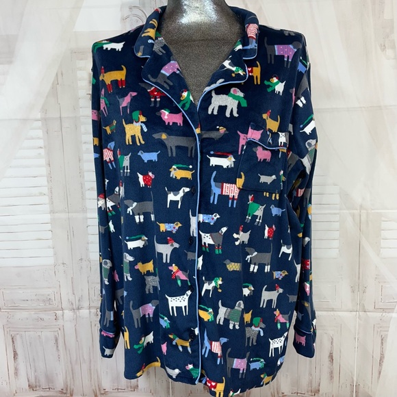 Secret Treasures 2X (18W/20W) Fleece Pajama Set - Picture 6 of 12